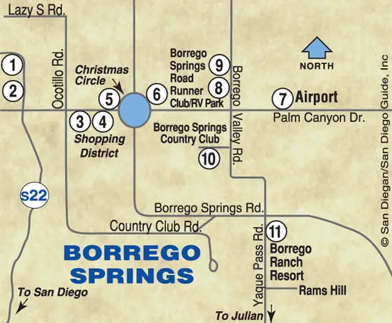 Borrego Springs Resort Town Fun-Filled Desert Escape