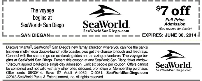 Seaworld Orlando Promo Code