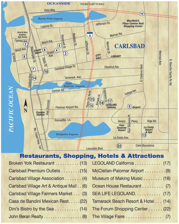 Carlsbad Map